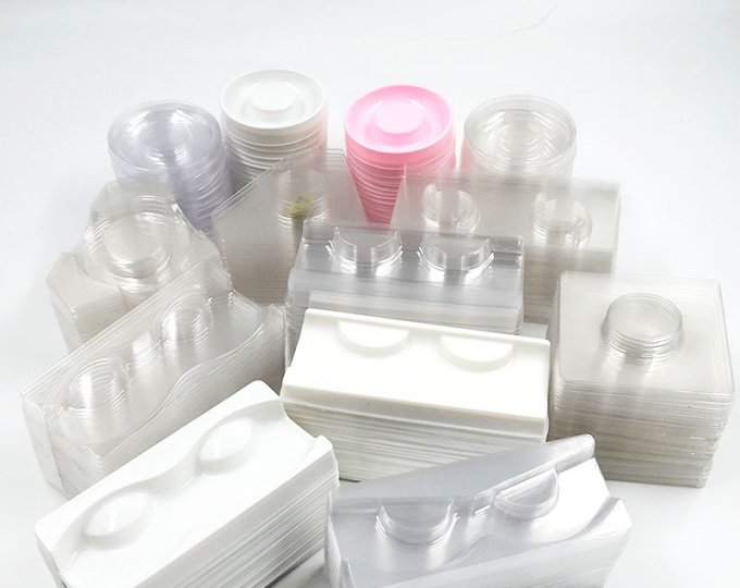 Plastic tray for Eyelashes 17