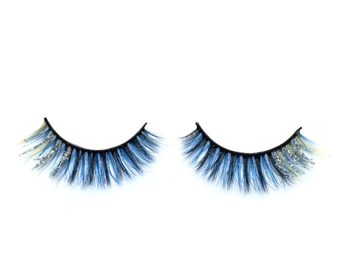 Colorful Eyelashes for Party C05