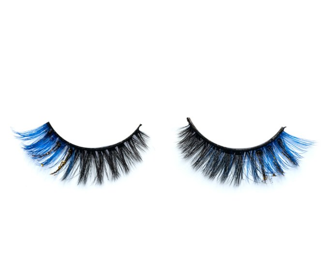 Colorful Eyelashes for Party C01