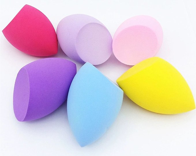 Sponge puff (Olive shaped oblique cut)  