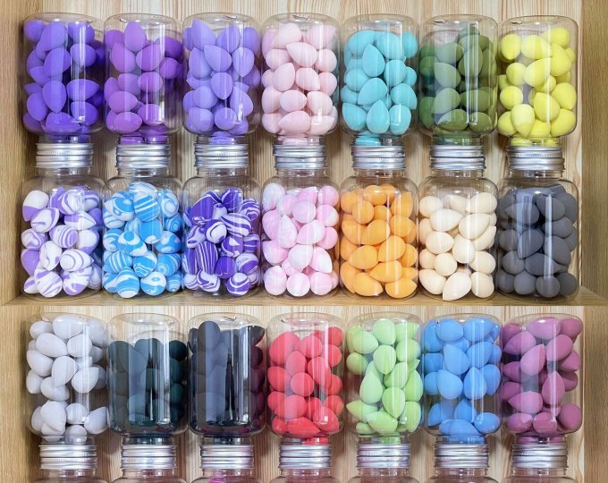 More makeup sponges customized 
